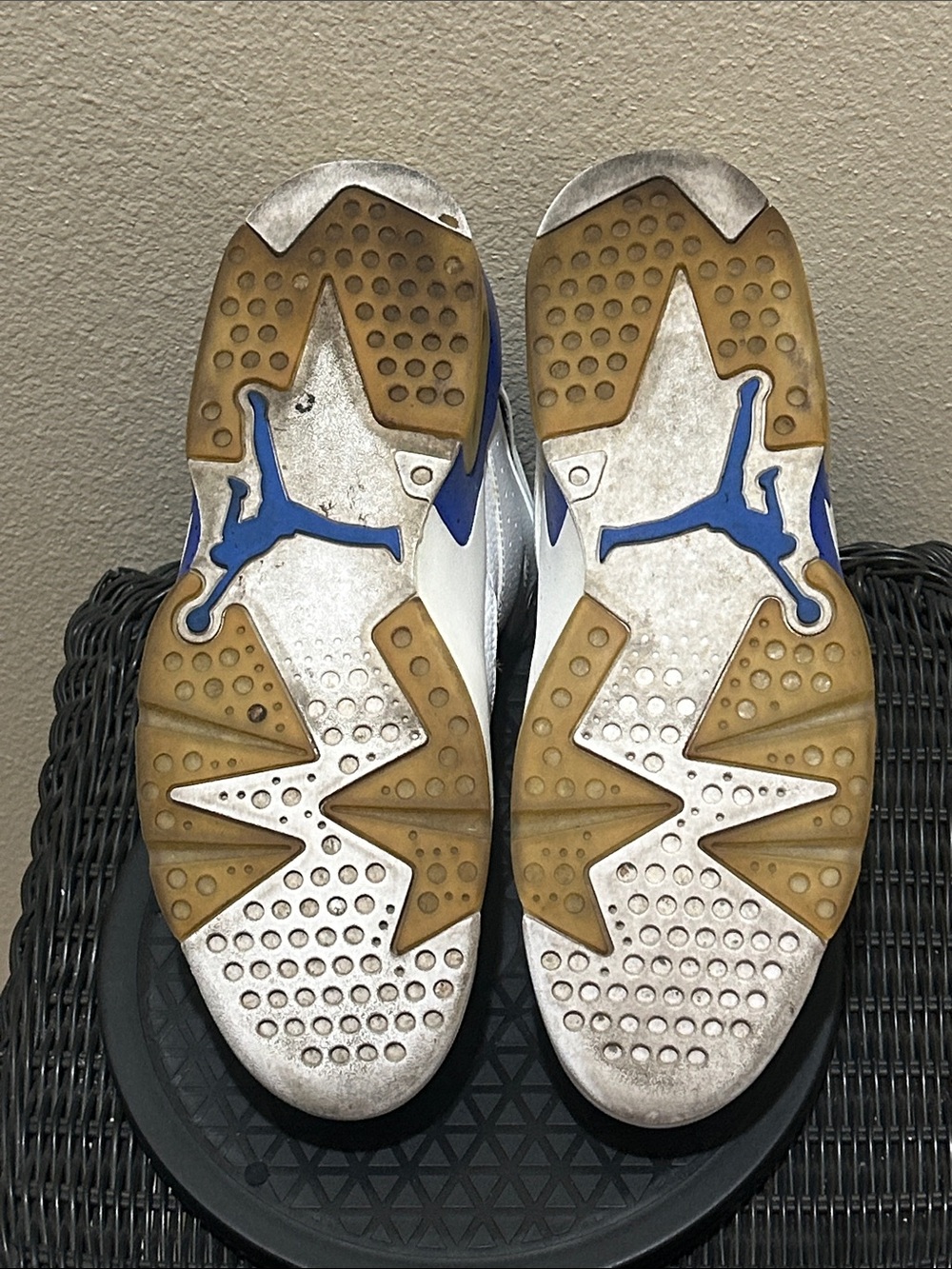 Jordan Flight Club ‘91 White Hyper Royal Black 555475-107 - Picture 6 of 6